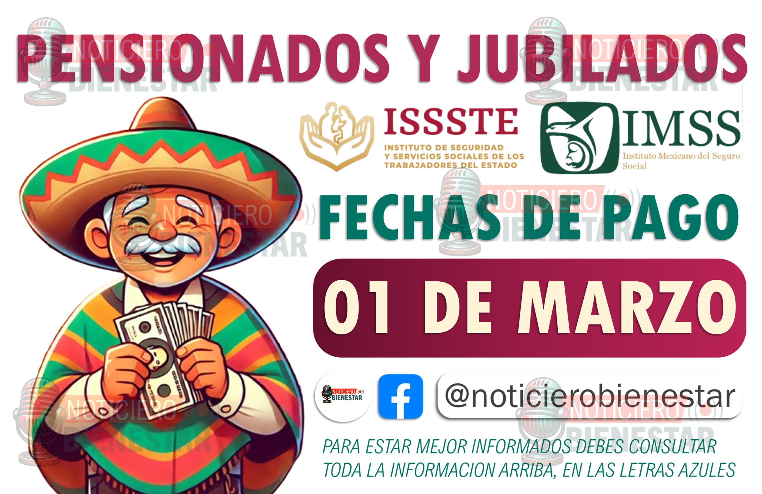 ¡Atención! Próximo Pago De La Pensión ISSSTE E IMSS 2025 🥇 【 Junio 2026】