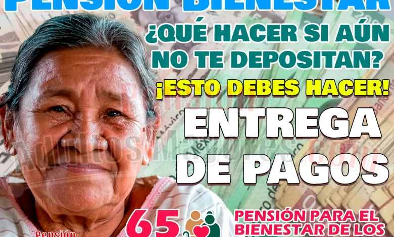 Entrega de Pensiones Bienestar. ¿Tu apoyo no se depositó en la FECHA de tu INICIAL? SIGUE ESTOS PASOS