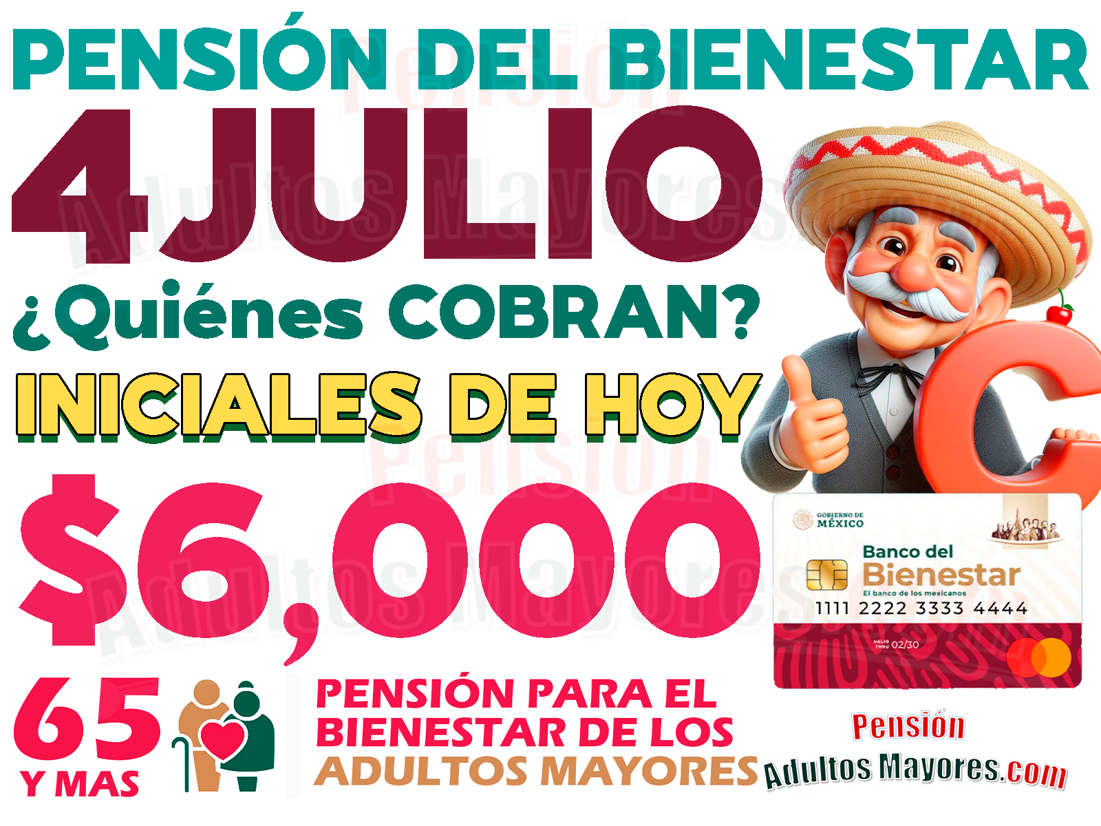 ¿Cuándo y Cómo solicitar tu INCORPORACIÓN al programa de Pensiones para el Bienestar?