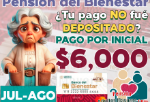 ¿Qué hacer si tu Pensión del Bienestar NO fué depositada el día correspondiente a tu INICIAL?