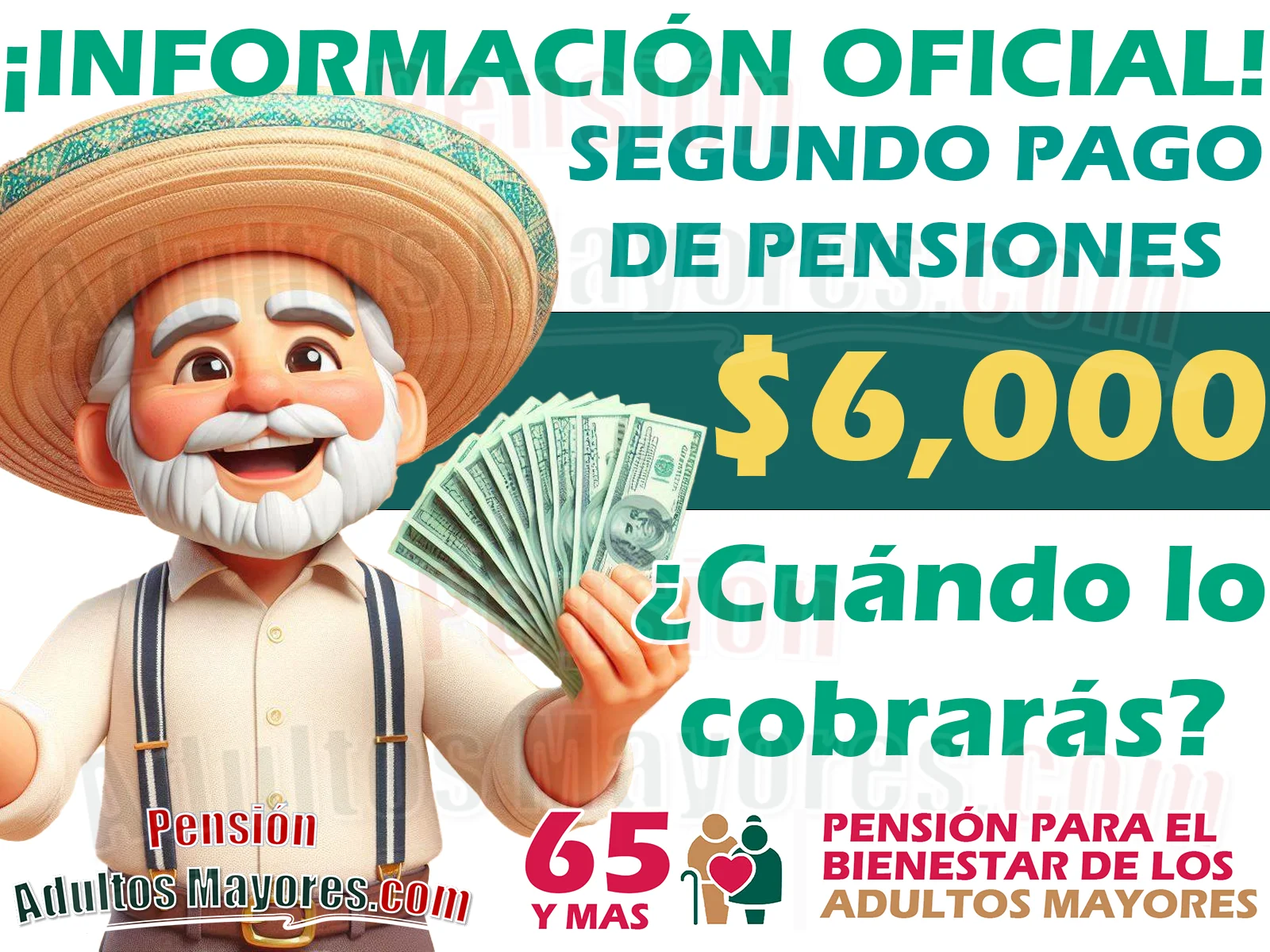 ¿Qué requisitos necesitas para solicitar tu incorporación al programa de Pensiones para el Bienestar?