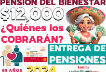 $12,000 pesos para Pensionados del Bienestar. ¿Cuándo recibirás este apoyo monetario?