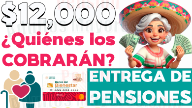 $12,000 pesos para Pensionados del Bienestar. ¿Cuándo recibirás este apoyo monetario?