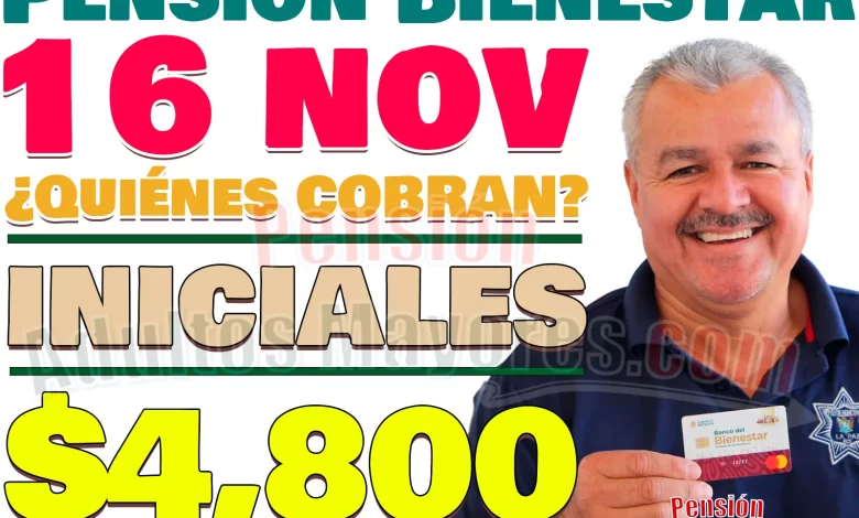 ¿Quiénes cobrarán su Pensión del Bienestar el día de HOY? 15 de Noviembre