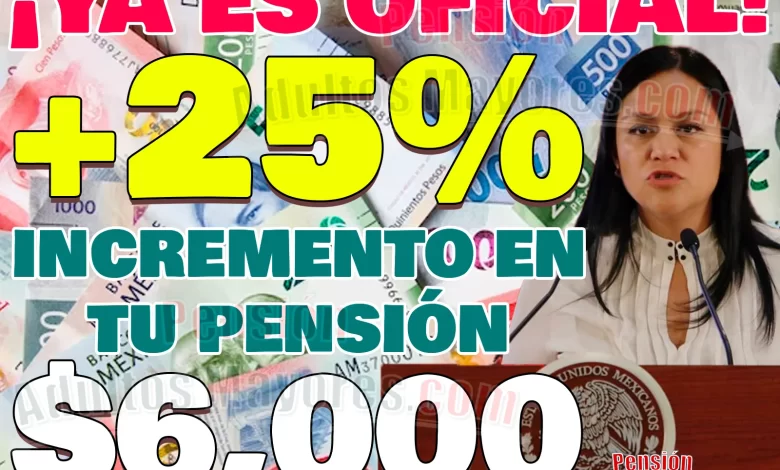 YA ES OFICIAL. ¡Pensión del Bienestar comenzará con la entrega de $6 mil pesos bimestrales!