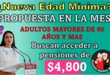 ¿Nueva edad mínima propuesta para la Pensión Adultos Mayores? La Secretaria de Bienestar evalua alcanzar a más adultos mexicanos
