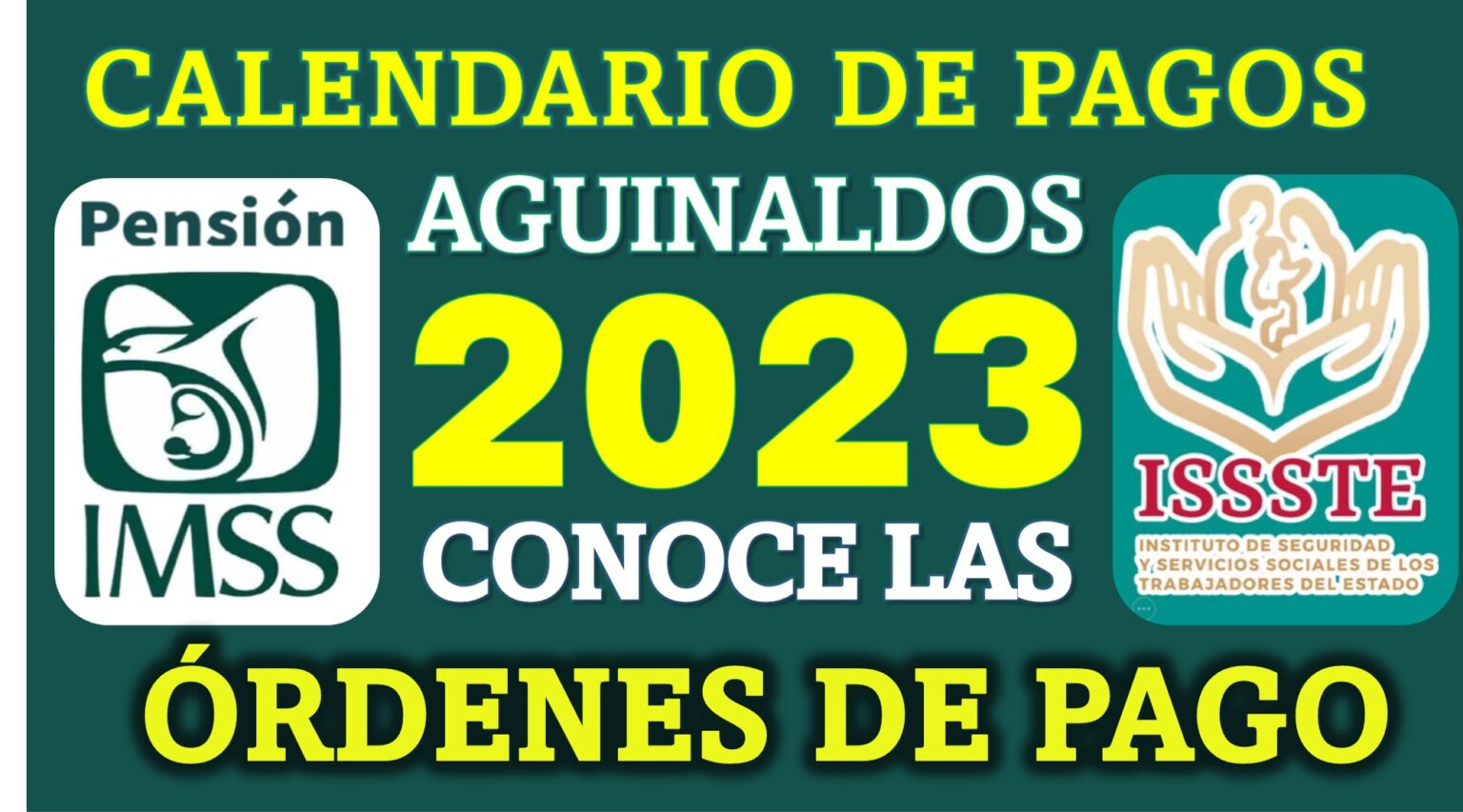 ¡Atención Pensionados IMSS ISSSTE! Confirmada La Fecha Para Depósitos