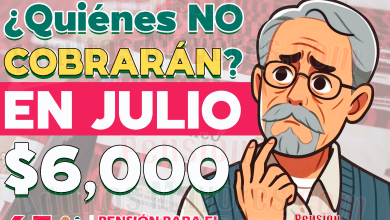 ¿Quiénes son los Pensionados del Bienestar que NO cobrarán su apoyo en Julio?