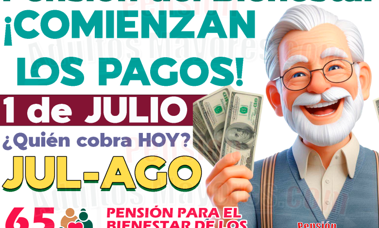 ¿Qué INICIALES recibirá HOY su apoyo monetario de las Pensiones Bienestar? Entrega de pagos