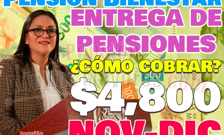 Entrega de Pensiones del Bienestar en DICIEMBRE. ¿Cómo cobrar?