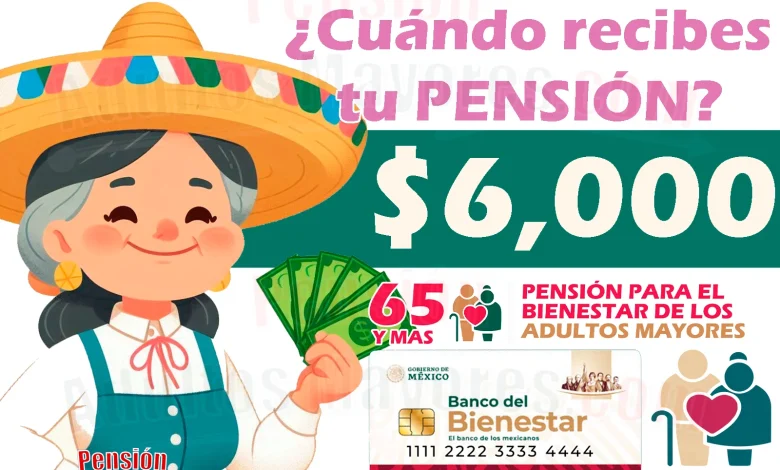 Operativo de pagos para PENSIONADOS DEL BIENESTAR. ¡Consulta tu fecha de pago!