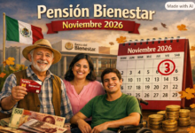 Pensión Bienestar noviembre 2026: ¿cuándo publican el calendario y qué día depositan?