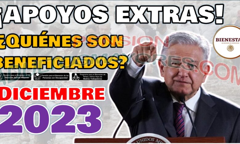 ¡AMLO ANUNCIA APOYOS EXTRAS EN DICIEMBRE! ¿Quiénes serán los beneficiados?