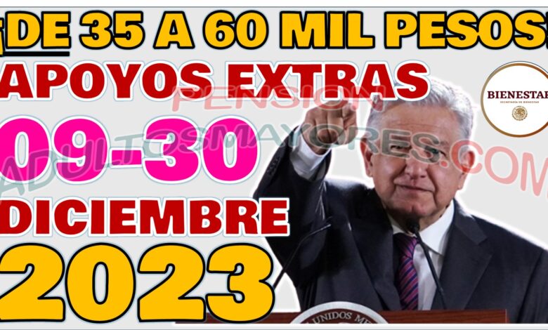 ¡DE $35.000 a $60.000 PESOS EN AYUDAS! Consulta si eres beneficiario