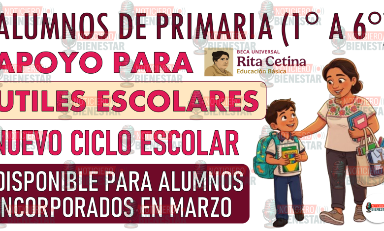 Operativo de pagos para alumnos recién incorporados a la Beca “Rita Cetina” Uniformes y Útiles comenzará en agosto