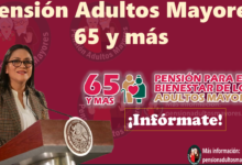 Pensión Adultos Mayores 65 y más