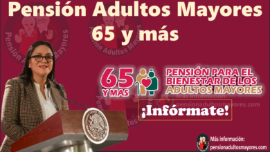 Pensión Adultos Mayores 65 y más