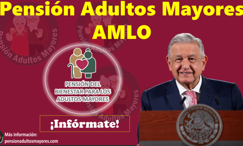 Pensión Adultos Mayores AMLO