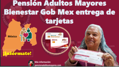 Pensión Adultos Mayores Bienestar Gob Mex entrega de tarjetas