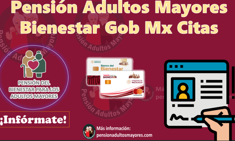 Pensión Adultos Mayores Bienestar Gob Mx Citas