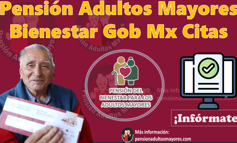Pensión Adultos Mayores Bienestar Gob Mx Citas