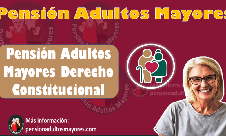 Pensión Adultos Mayores Derecho Constitucional