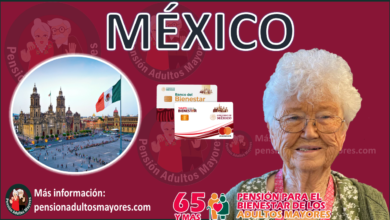Pensión Adultos Mayores México
