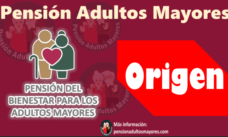 Pensión Adultos Mayores Origen