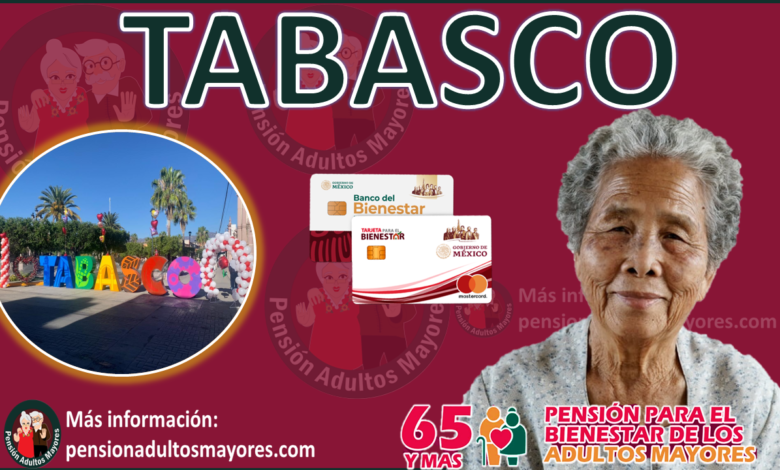 Pensión Adultos Mayores Tabasco