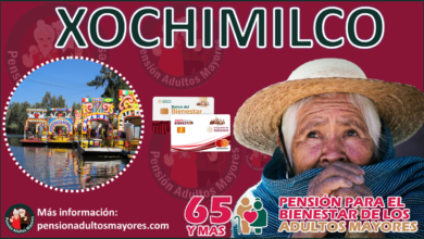 Pensión adultos mayores Xochimilco