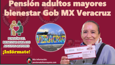 Pensión adultos mayores bienestar Gob MX Veracruz
