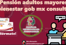 Pensión adultos mayores bienestar gob mx consulta