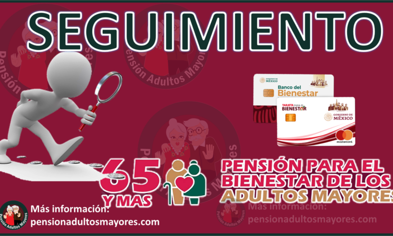 Pensión adultos mayores seguimiento