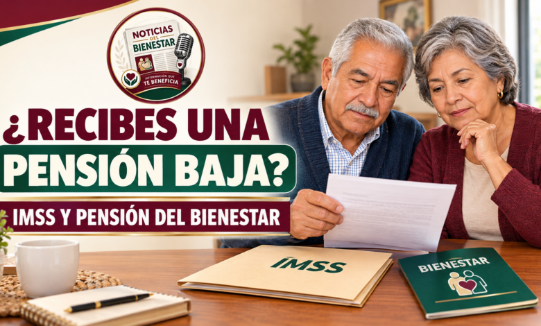 ¿Recibes una pensión baja del IMSS? Esto puedes revisar y los apoyos que debes conocer