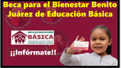 Beca para el Bienestar Benito Juárez de Educación Básica