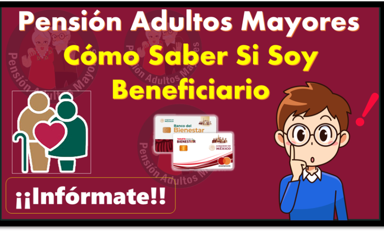 Pensión Adultos Mayores Cómo Saber Si Soy Beneficiario