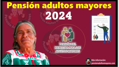 Pensión adultos mayores 2024