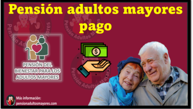 Pensión adultos mayores pago