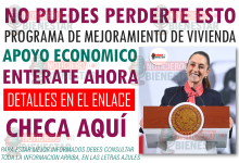 Miles de familias ya están recibiendo este apoyo del Gobierno de México. ¡No te quedes fuera y mejora tu vivienda ahora!